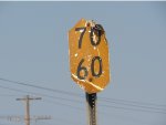 70 MPH passenger, 60 MPH freight